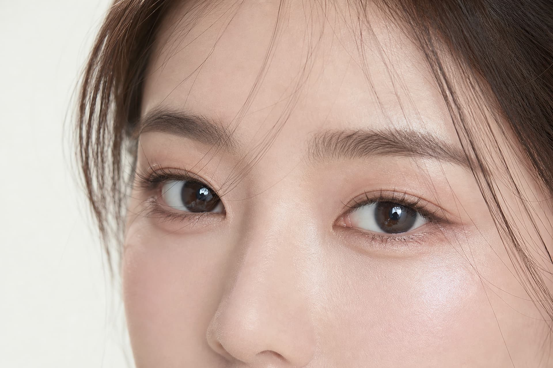 절개 쌍꺼풀 적응증 안내 모델 비주얼