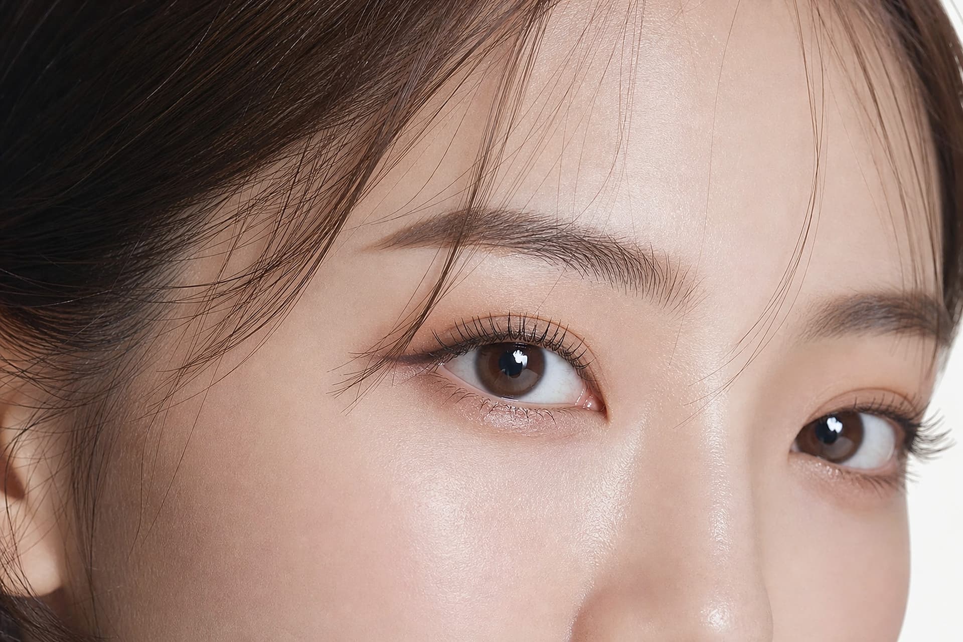 Natural adhesion double eyelid indications guide visual
